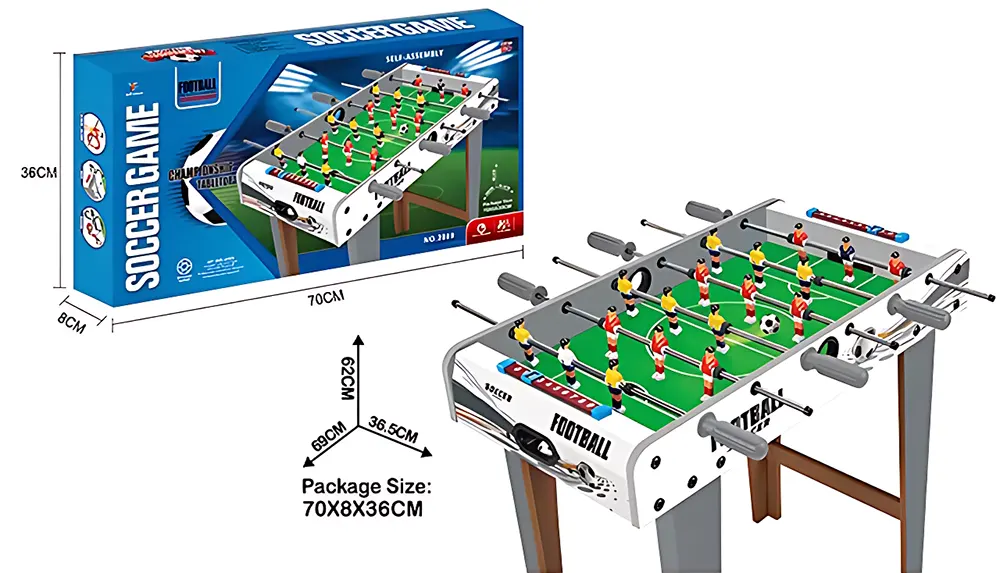 Baby Foot Football Table, Kids' Group Game, Easy to Assemble, Large, 2889