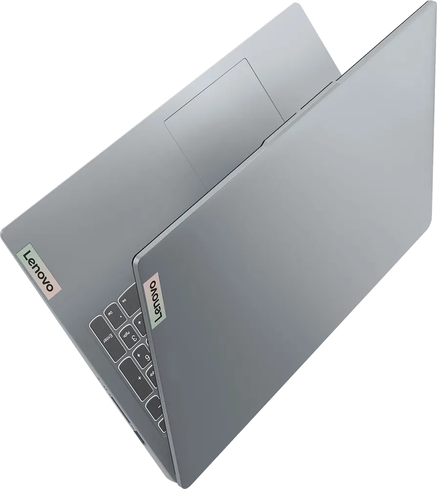 لاب توب لينوفو ايديا باد سليم 3 15IRH8 ، انتل كور™ I3-1315U، الجيل الثالث عشر، رامات 8 جيجابايت، هارد ديسك 512 جيجابابت M2 SSD، كارت شاشة مدمجة انتل الترا اتش دي، شاشة 15.6 بوصة فل اتش دي، رمادي قطبي