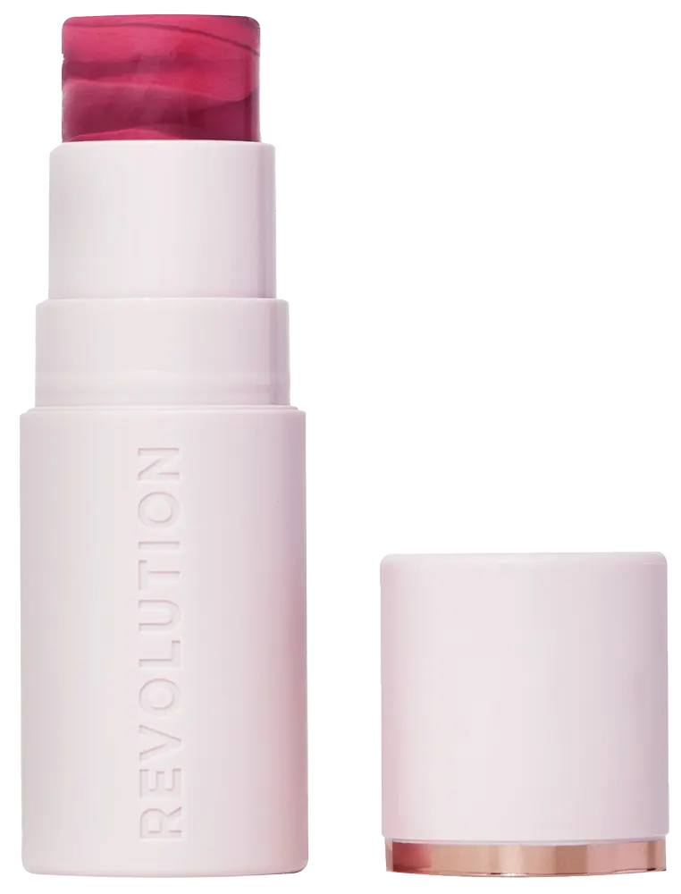 Revolution Silk Blush Stick, Berry Flush
