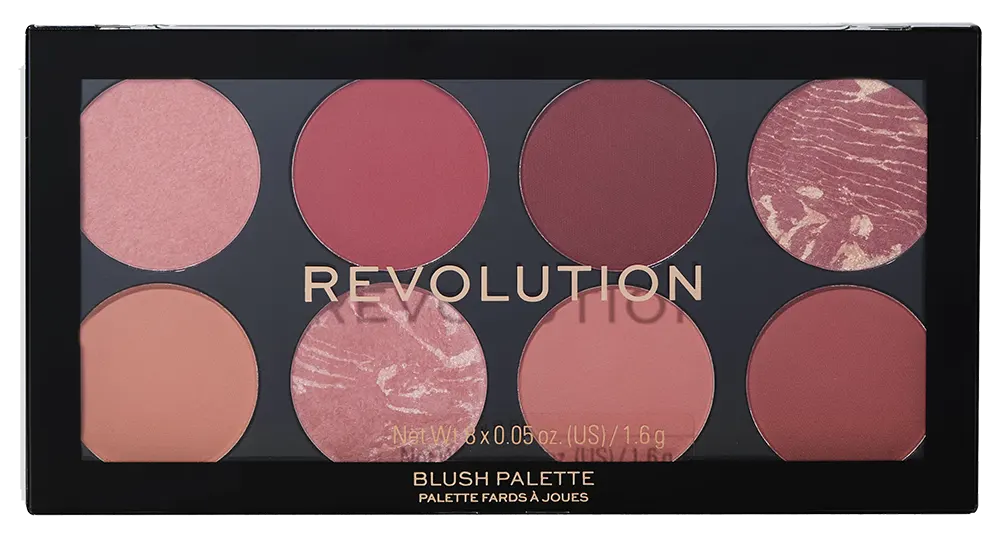 Revolution Ultra Blush Palette, Sunset Burst