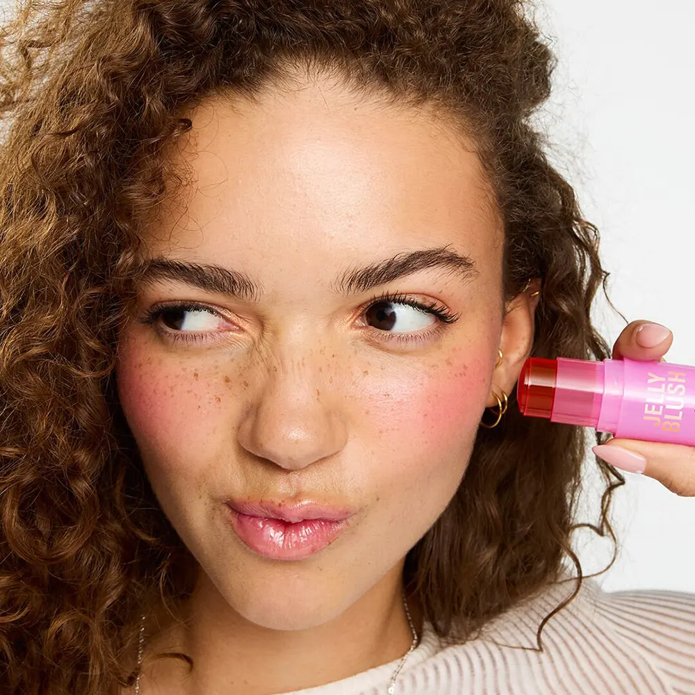 Revolution Blush Jelly Lip & Cheek Tint, Strawberry Pink