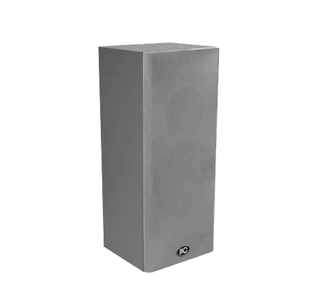 ITC Indoor Wall Speaker, 10 Watts, 4" Woofer & 2.5" Tweeter, Grey, T-301