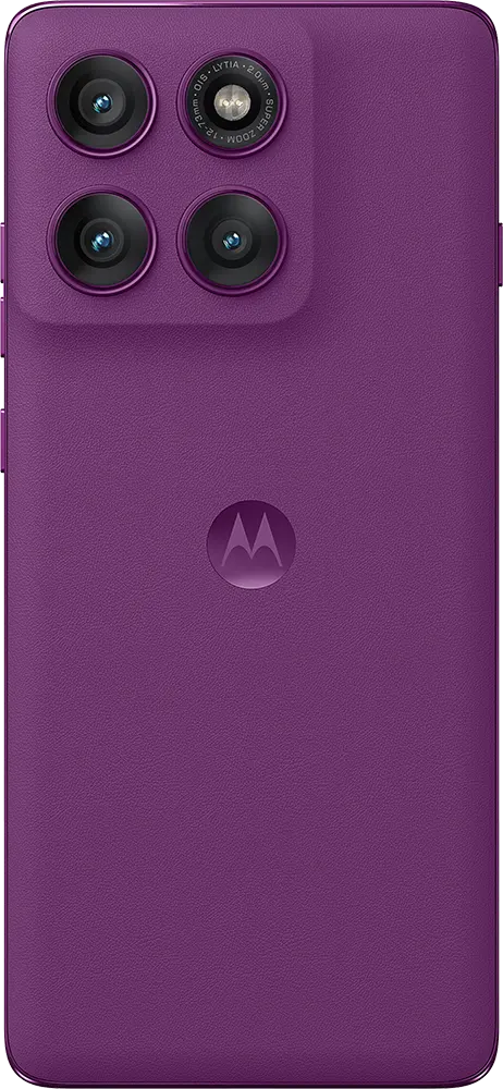Motorola Edge 60 Pro Dual SIM Mobile , 512GB Memory, 12GB RAM, 5G, Pantone Sparkling Grape Purple + Moto Buds For Free