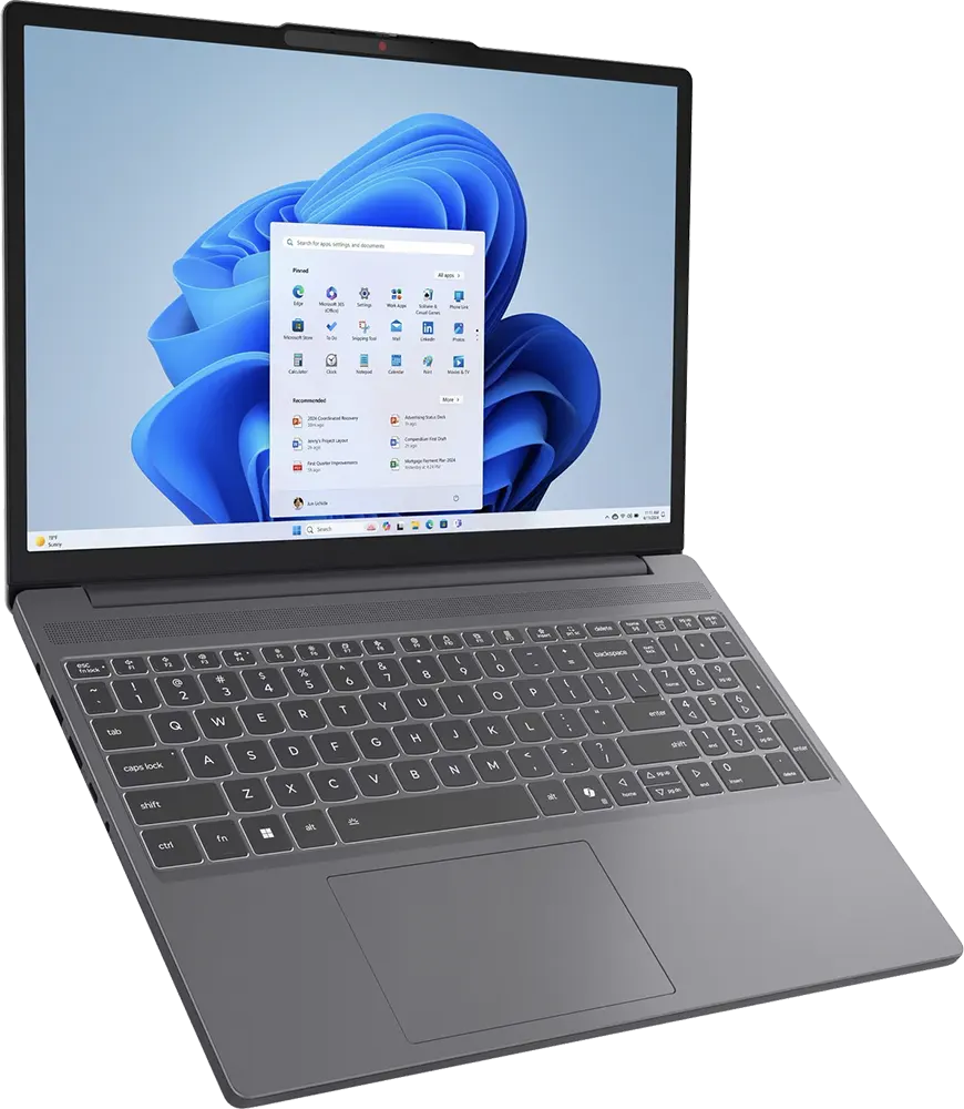 Laptop Lenovo IdeaPad Slim 3, 15IRH10 , Intel® Core™ I7-13620H, 13th Gen, 16GB RAM, 512GB M2 SSD Hard Disks, Integrated Intel® UHD Graphics Card, 15.3 Inch WUXGA Display, Windows 11 Home,  Grey ( Mouse + Laptop Bag For Free )