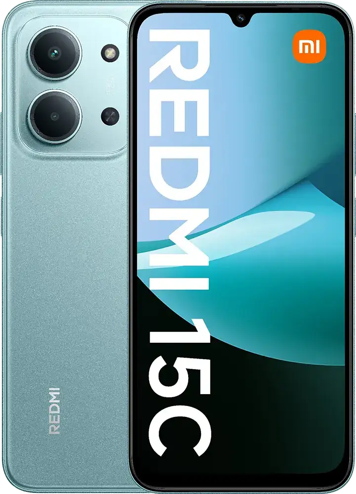 موبايل ريدمي 15C، ثنائي الشريحة، ذاكرة داخلية 128 جيجابايت، رامات 6 جيجابايت، شبكة الجيل الرابع إل تي إي، أخضر