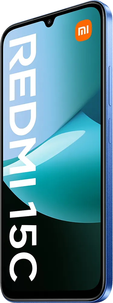 موبايل ريدمي 15C، ثنائي الشريحة، ذاكرة داخلية 128 جيجابايت، رامات 6 جيجابايت، شبكة الجيل الرابع إل تي إي، أزرق