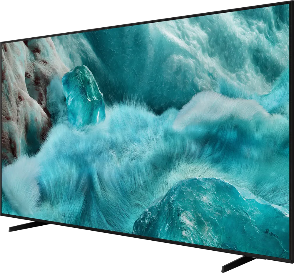 Samsung Smart TV, 75 inches, QLED technology, 4K UHD resolution, Q4 AI processor, Bluetooth, Wi-Fi, built-in receiver, QA75Q7FAAUXEG