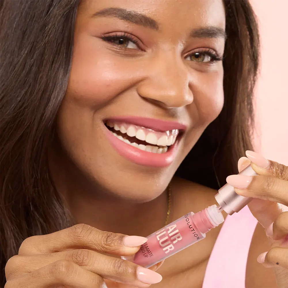 Revolution Air Blur Soft Matte Liquid Lipstick, Ballet