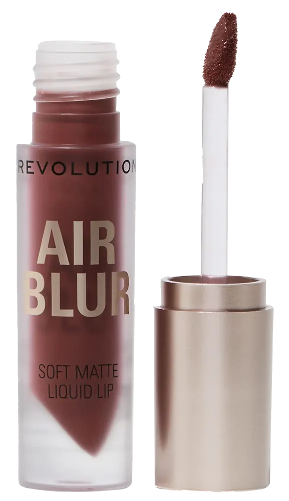 Revolution Air Blur Soft Matte Liquid Lipstick, Peachy