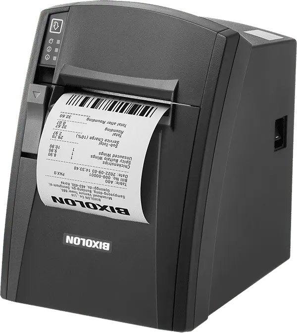 Bixolon Thermal Receipt Printer, Monochrome, 180 dpi Print Resolution, 250 mm-s Print Speed, USB - Parallel - Ethernet Ports, Black, SRP-330IIISK-STD