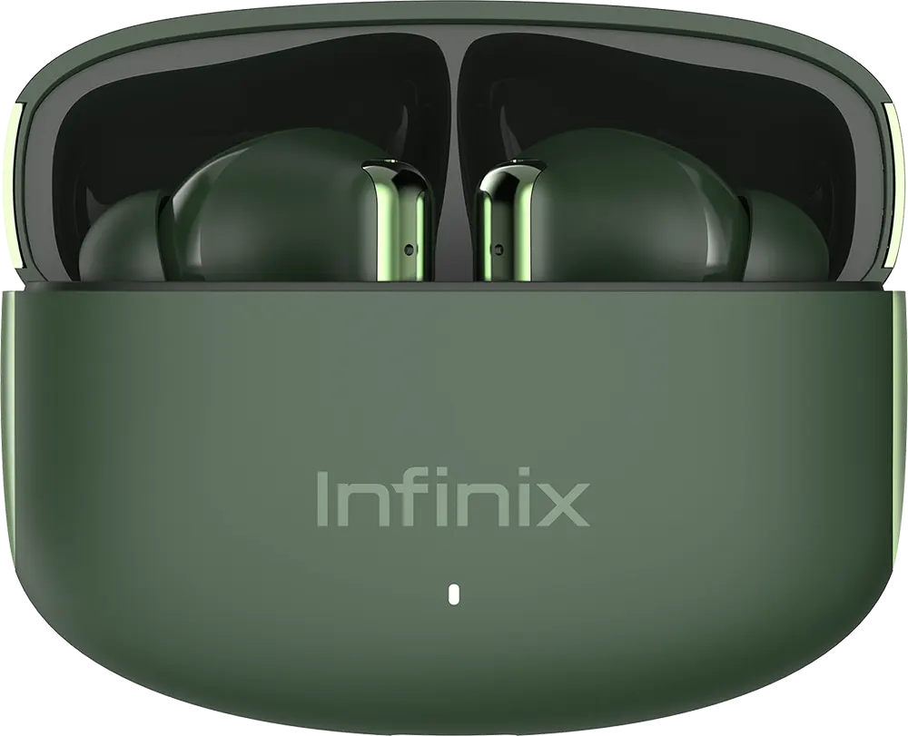 Infinix Buds NC True Wireless Earbuds True Wireless, Bluetooth V5.3, Water Resistant, ANC, Geen