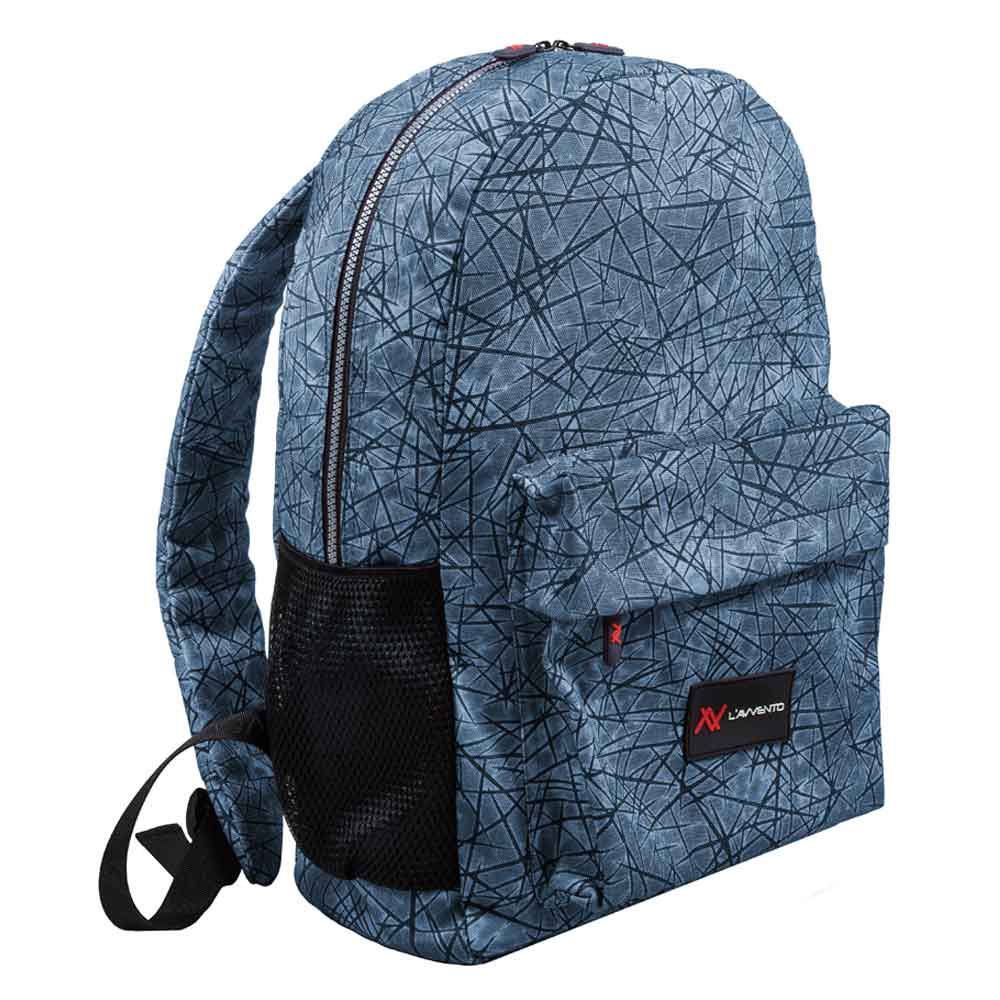 L'avvento (BG78P) - Lightweight School Backpack Bag - Blue