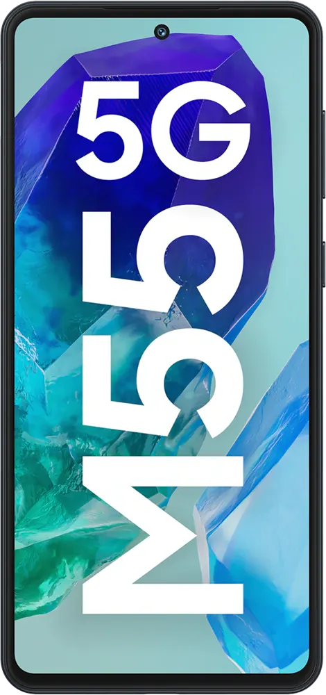 موبايل سامسونج جلاكسي M55 ، ثنائي الشريحة، ذاكرة داخلية 128 جيجابايت، رامات 8 جيجابايت، شبكة الجيل الخامس، أسود