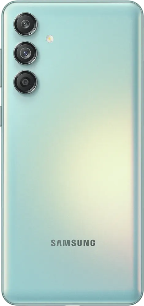 Samsung Galaxy M55 Dual SIM Mobile, 256GB Internal Memory, 8GB RAM, 5G Network, Light Green