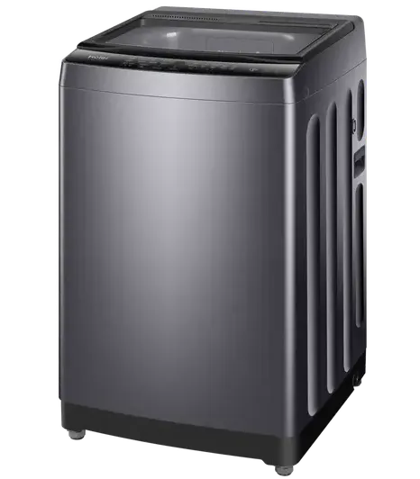 غسالة ملابس فوق اتوماتيك هاير تحميل علوي، 13 كيلو، شاشة ديجيتال، باب هايدروليك، فضي غامق، HWM130-316S8