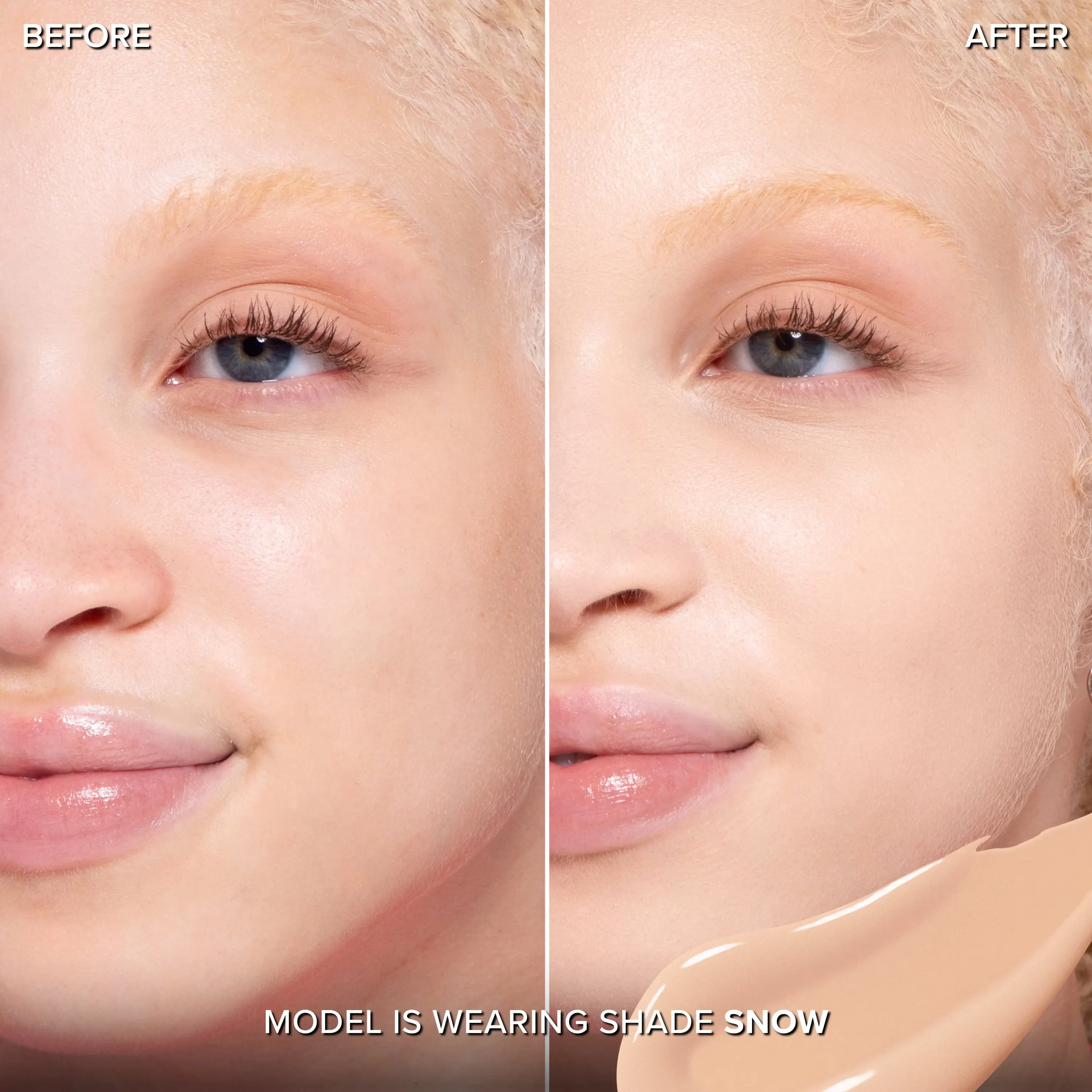 TOO FACED BORN THIS WAY SUPER COVERAGE Multi Use Concealer , SNOW