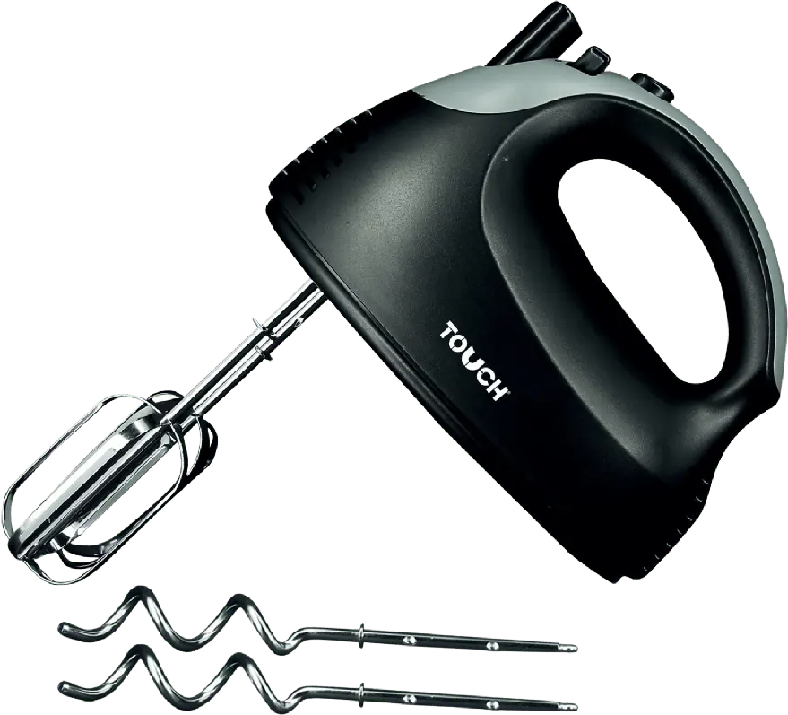 Touch Zenouki Hand Mixer, 600 Watt, 5 Speeds, Black, 40552N