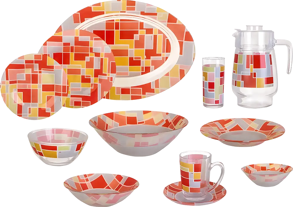 طقم عشاء أركوبيركس لومينارك فروني 52 قطعة، 3936