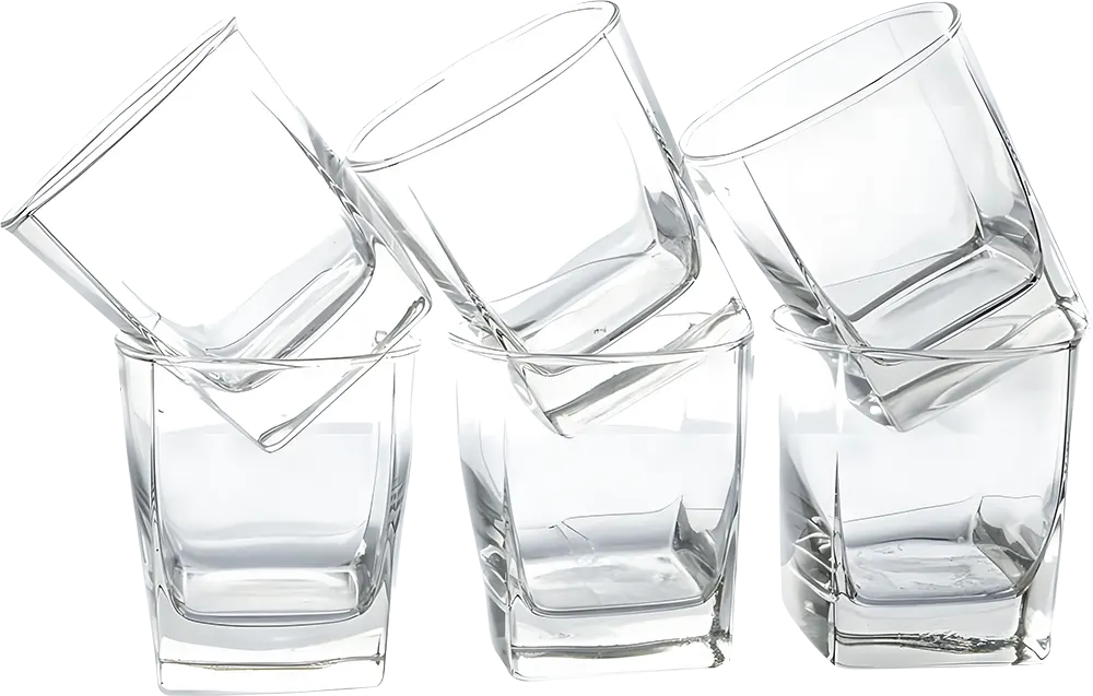 طقم شوب لومينارك سترلينج ، مكون من 6 قطع ، 300 مللي، شفاف، CL30