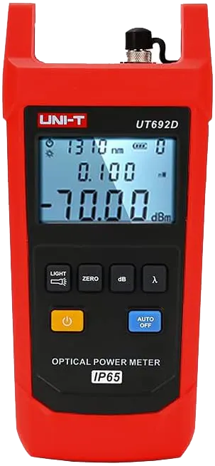 جهاز قياس الألياف البصرية يوني تي ، 4.5 فولت ، 1700 نم ، دجيتال ،  UT692D