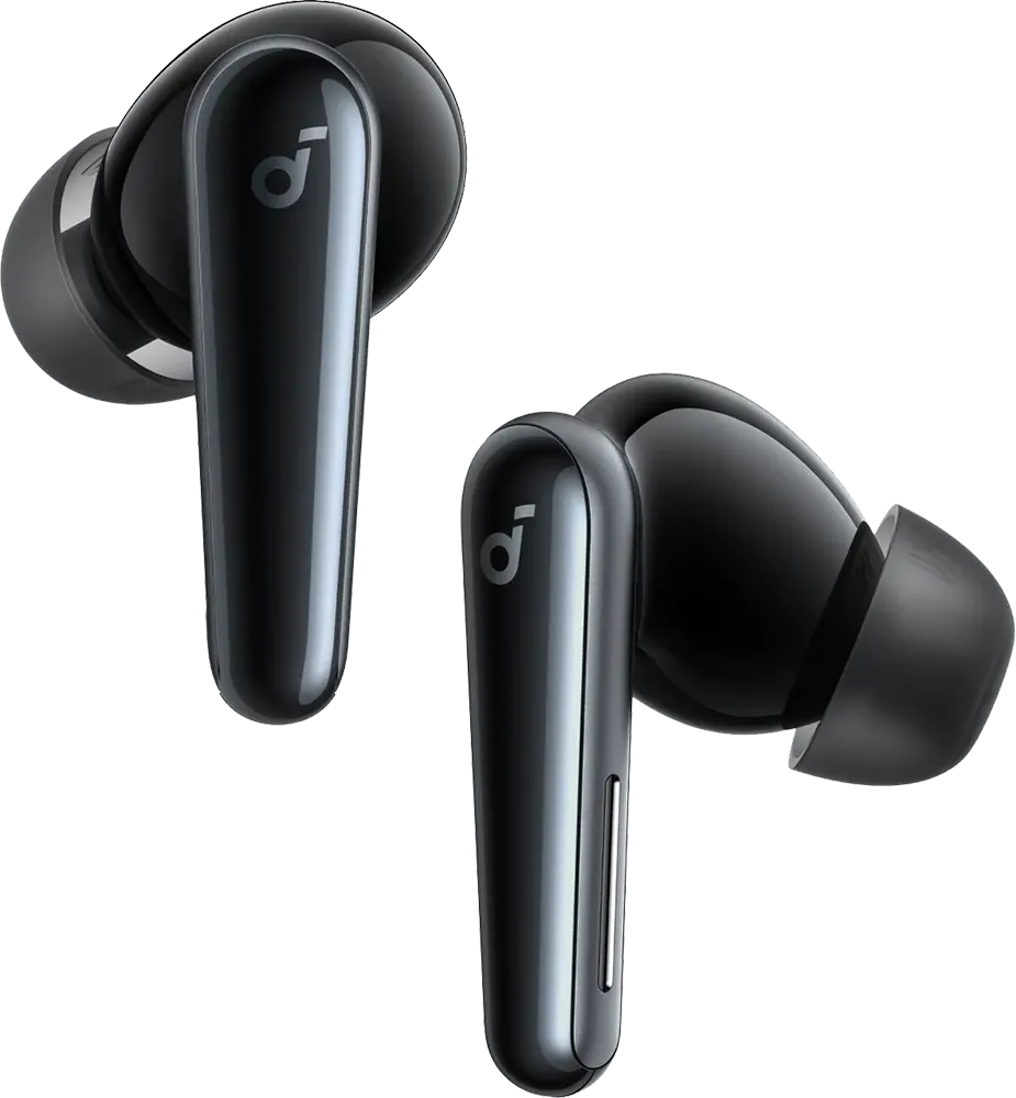 سماعة أذن لاسلكية أنكر ساوندكور ليبرتي 5، بلوتوث 5.4، مقاومة للماء ip55، إلغاء ضوضاء نشط تكيفي 3.0، وقت تشغيل 48 ساعة، اسود، A3957H11