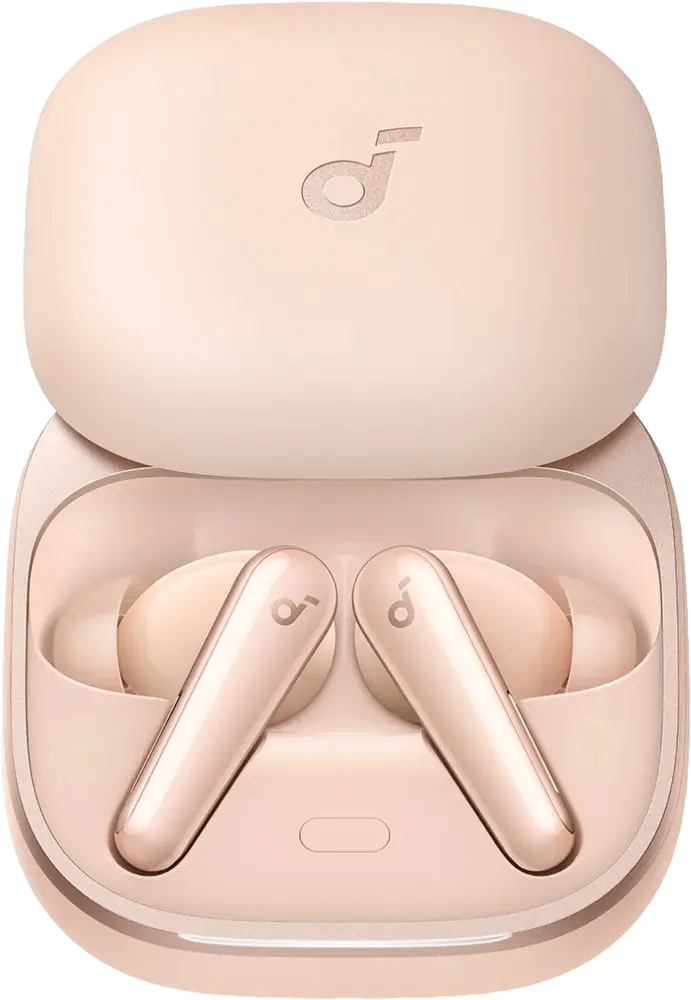 Anker Soundcore Liberty 5 Wireless Earbuds, Bluetooth 5.4, IP55 Water Resistant, Adaptive Active Noise Cancellation 3.0, 48H Playtime, Pink, A3957H51م