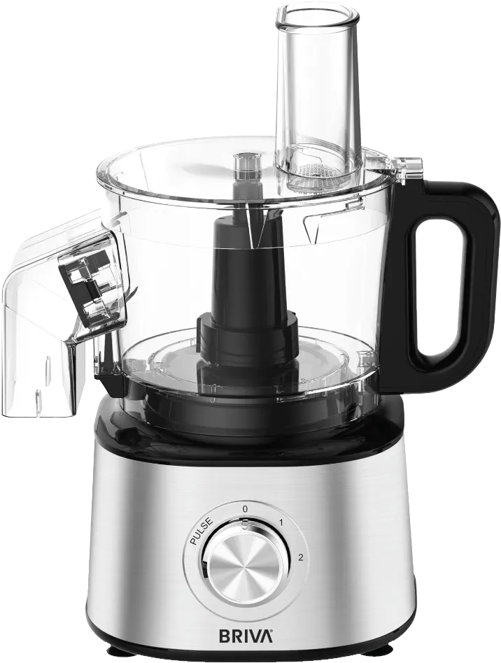 Briva Power Chef Food Processor, 1000 Watt, 1.4 Liter, Black, Model BH-KM176