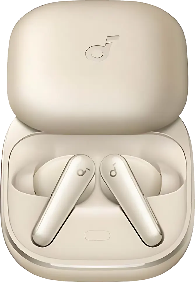 سماعة أذن لاسلكية أنكر ساوندكور ليبرتي 5، بلوتوث 5.4، مقاومة للماء ip55، إلغاء ضوضاء نشط تكيفي 3.0، وقت تشغيل 48 ساعة، ذهبي، A3957HB1