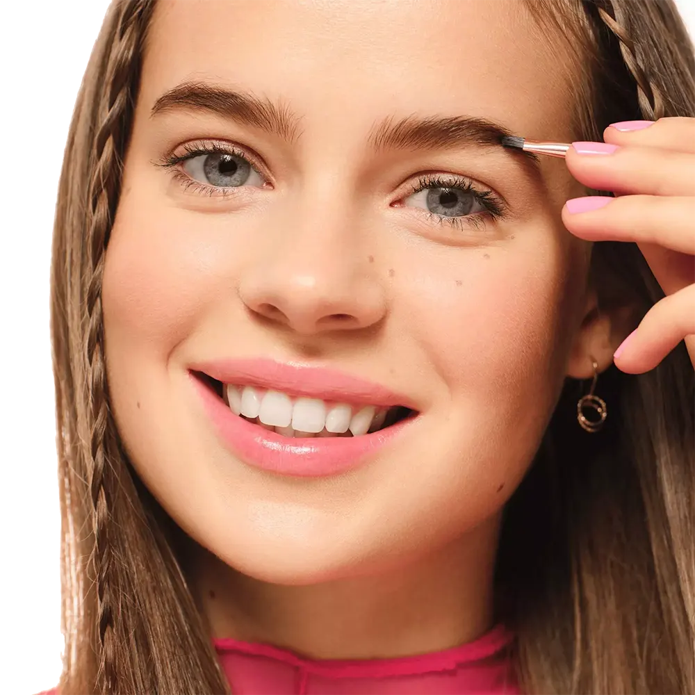 مجموعة بودرة الحواجب الثنائيه من ايسينس، 03 دارك