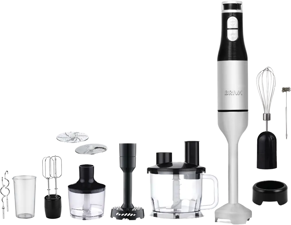 هاند بليندر بريفا متعدد الأستخدمات، 1200 وات، كوب 600 مللي، ملحقات كاملة، اسود ، BH237 كود 50237