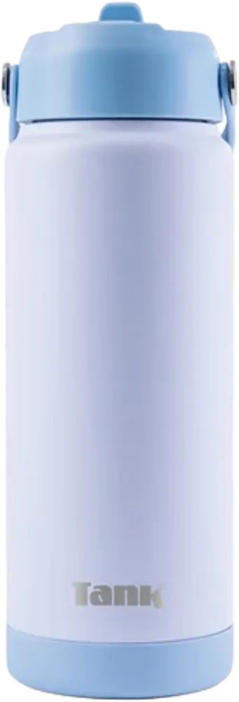 Tank Move Water Bottle, 750ml, Stainless Steel Bottle, Thermal Insulated, Leak Proof, Sky Blue