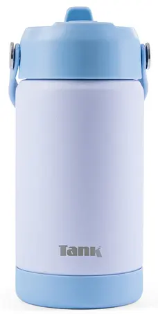 Tank Water Bottle, Stainless Steel, Bpa-free, Insulated, Leak-proof, Sky Blue , 350 Ml