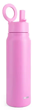 Tank Magnet Stainless Steel Water Bottle, Bpa-free, Insulated, Leak-proof, Pink , 1000 Ml