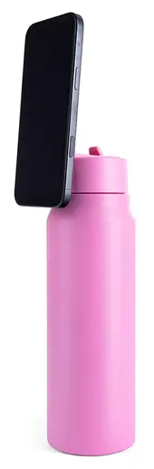 Tank Magnet Stainless Steel Water Bottle, Bpa-free, Insulated, Leak-proof, Pink , 1000 Ml
