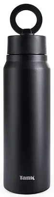Tank Magnet Stainless Steel Water Bottle, Bpa-free, Insulated, Leak-proof, Black , 1000 Ml