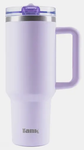 Tank Quencher Bottle, Stainless Steel, Bpa-free, Thermal Insulated, Leak-proof, Flora , 1200 Ml