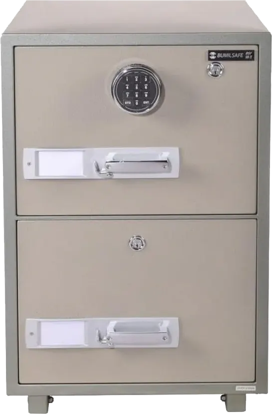 Bumilsafe Safe , 2 Drawers, Digital, 82 x 53 x 68 cm, DSF680