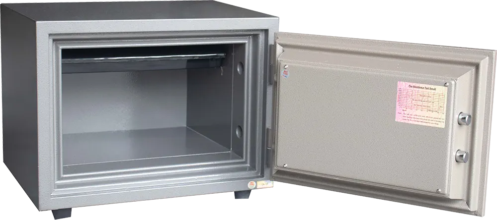 LG Vietnam Cash Safe, 2 Locks, Dual Master Keys for Security, Emergency Alarm, Fire-Resistant Reinforced Steel, 37 x 48 x 41 cm, LG37K