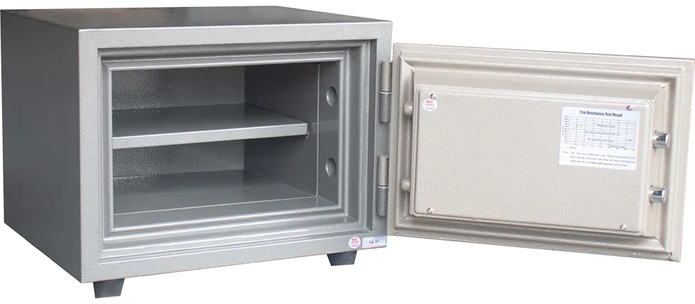 LG Vietnam Cash Safe, 2 Locks, Double Master Keys for Security, Fire Resistant, 32 x 42 x 37 cm, LG32K