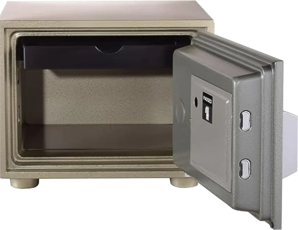 Bumilsafe  Korean Cash Safe, Digital Keypad, 2 Locks, Fire Resistant, 31 x 41 x 36 cm, ESD101