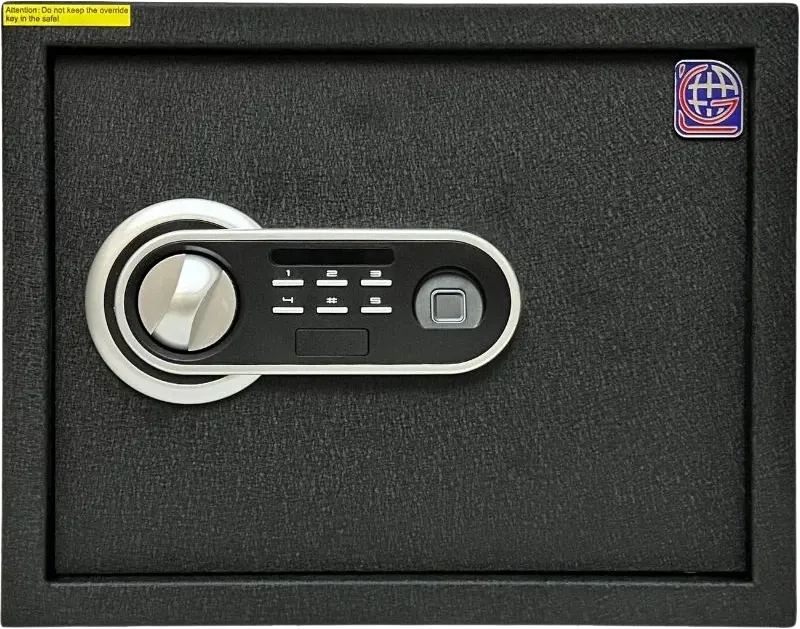 LG Electronic Hotel Safe, Fingerprint with Number Pad, Emergency Key, 30 x 38 x 30 cm, FPC 30