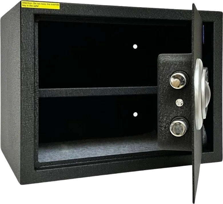 LG Electronic Hotel Safe, Fingerprint with Number Pad, Emergency Key, 30 x 38 x 30 cm, FPC 30