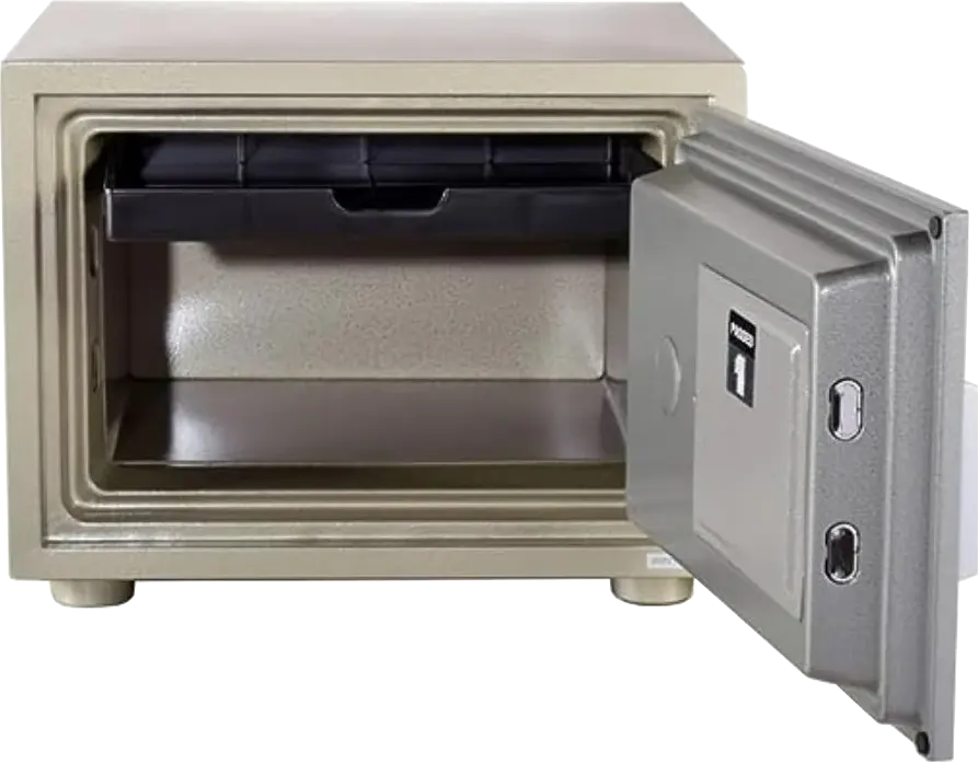 Bumilsafe Korean Cash Safe, 2 Key Lock, Fire Resistant, 33 x 43 x 40 cm, SD102