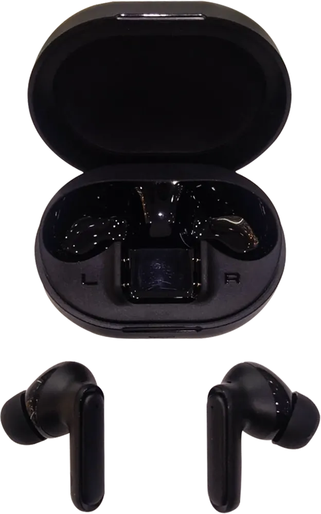 سماعة تشوتيك TWS لاسلكية ، بلوتوث 5.3 ، بطارية 400 مللي أمبير ، شحن سريع ، أسود ، BH-T20
