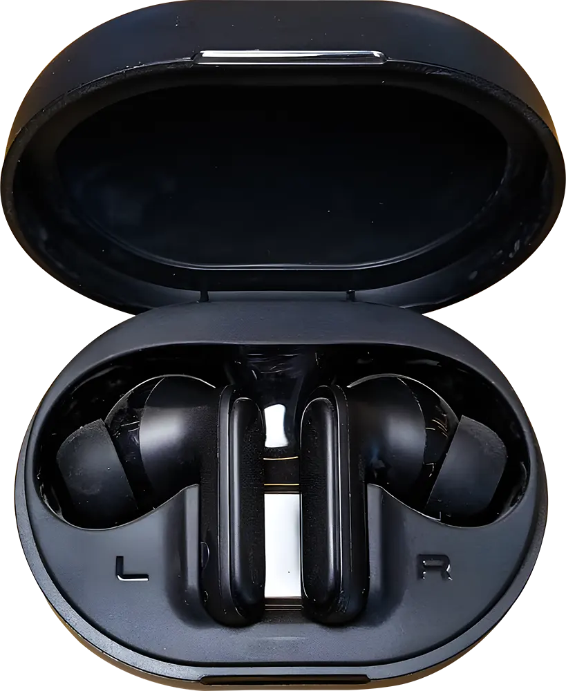 سماعة تشوتيك TWS لاسلكية ، بلوتوث 5.3 ، بطارية 400 مللي أمبير ، شحن سريع ، أسود ، BH-T20