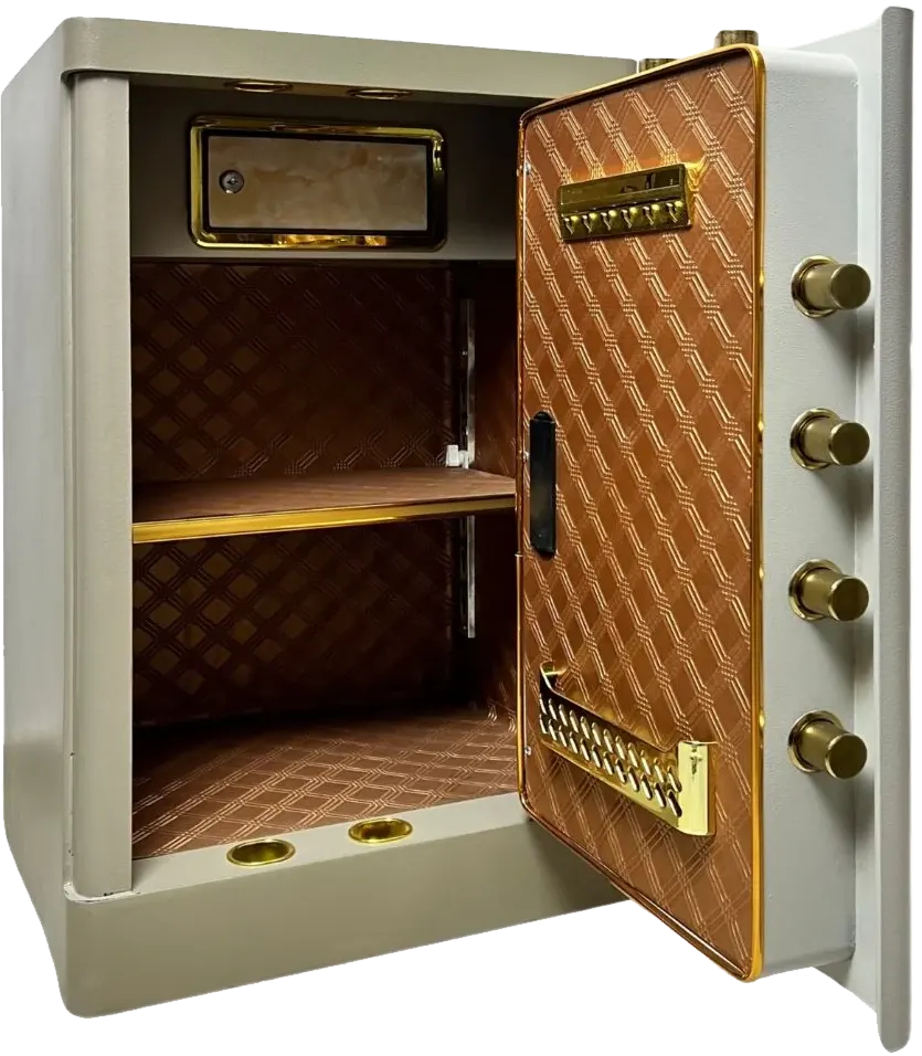 LG Turbo Tech Cash Safe, Curve Door, Fingerprint Lock, Steel Body, Secret Drawer, 80 x 48 x 40 cm, BXG 80
