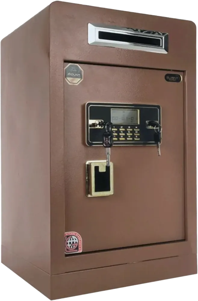 LG Mount Summit Semi-Armored Cash Safe, Advanced Locking System, Digital and Mechanical Lock, Drill-Resistant Door, 70 x 42 x 38 cm, Multiple Colors, MT70 D