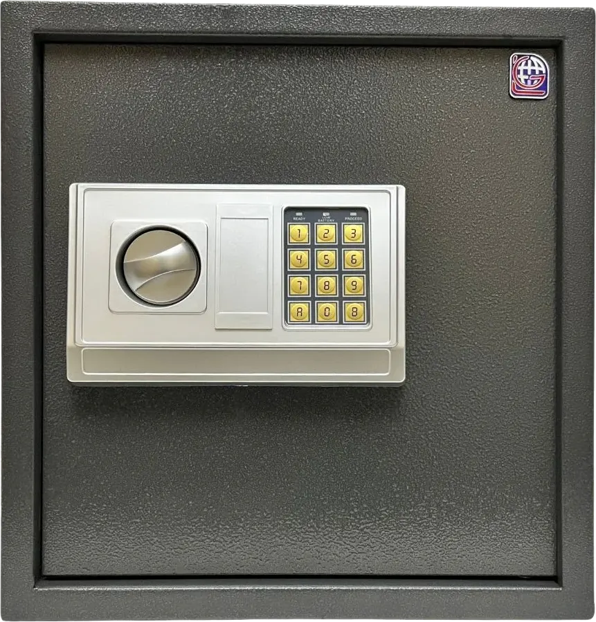 LG Electronic Cash Safe for Hotels, Digital Lock with Emergency Key, Emergency Alarm, Multiple Colors, EA 40
