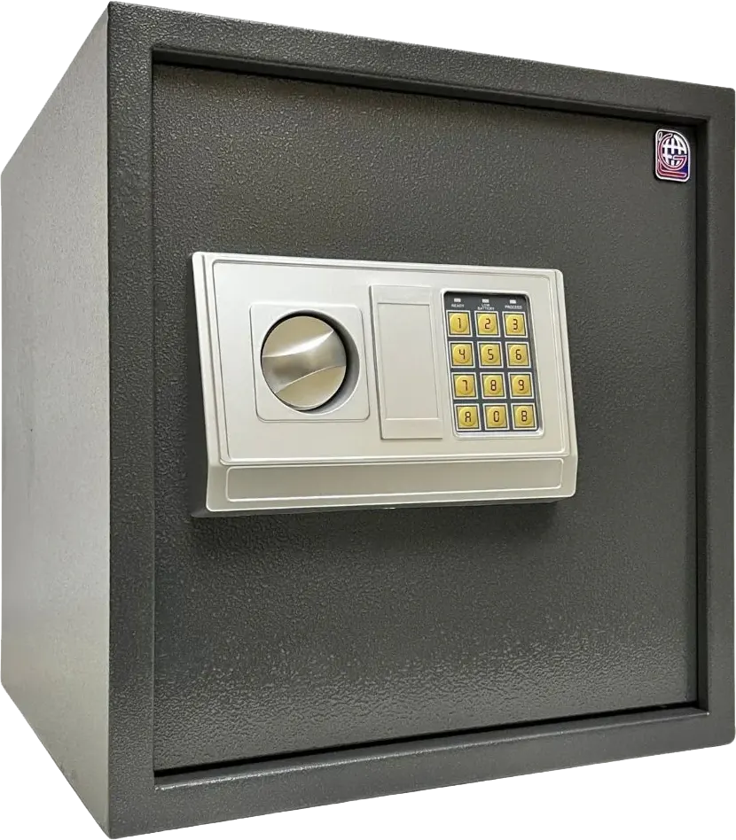 LG Electronic Cash Safe for Hotels, Digital Lock with Emergency Key, Emergency Alarm, Multiple Colors, EA 40