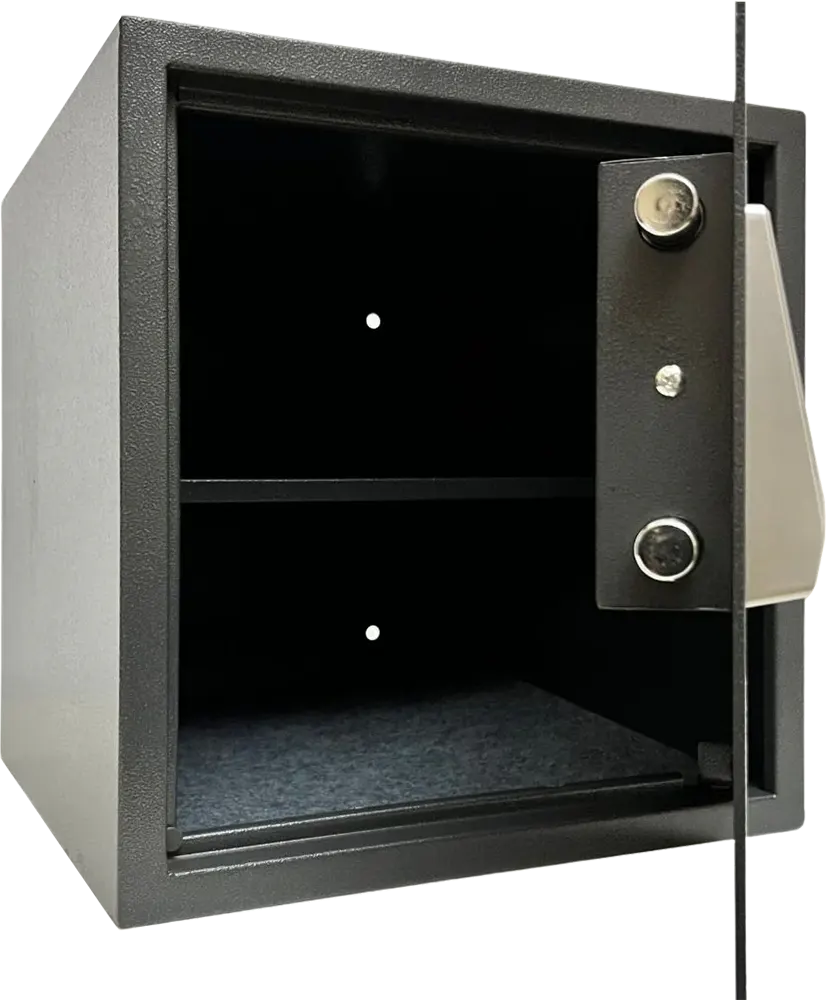 LG Electronic Cash Safe for Hotels, Digital Lock with Emergency Key, Emergency Alarm, Multiple Colors, EA 40